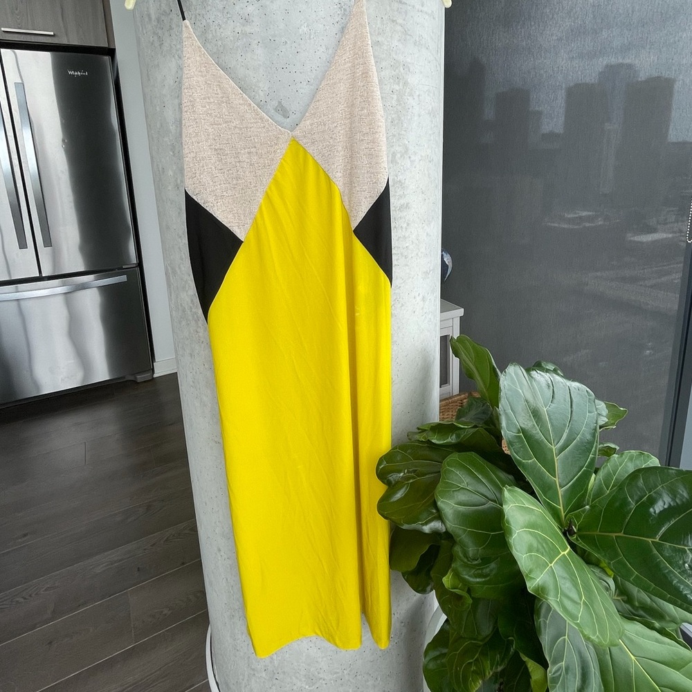 Woven detail chic dress